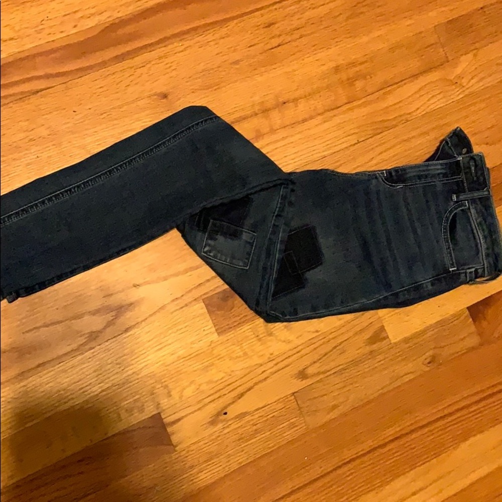 Hollister Super Skinny Jeans with Patches